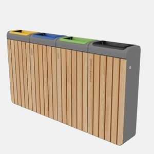 cubo de basura público