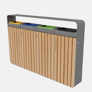 cubo de basura público