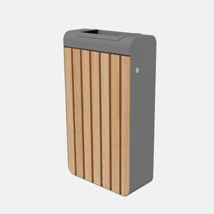 cubo de basura público