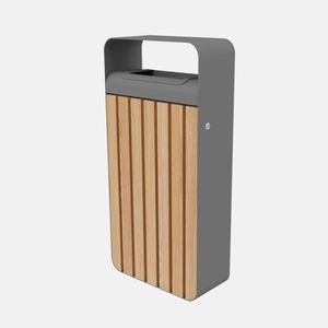 cubo de basura público