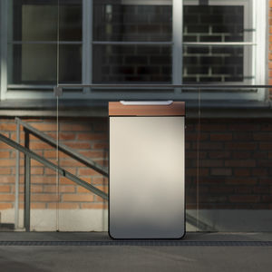 cubo de basura público