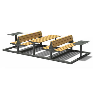 mesa de pícnic contemporánea