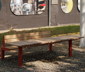 mesa de pícnic contemporánea