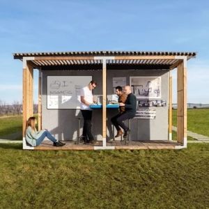 cabina de concentración modular