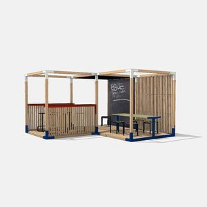 cabina de concentración para reuniones