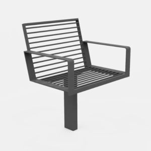 sillón urbano contemporáneo