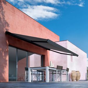 toldo con cofre / motorizado / para terraza / de balcón