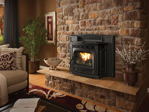 chimenea insertable de pellets