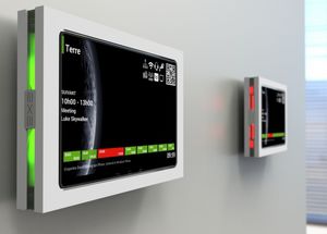 pantalla táctil de pared