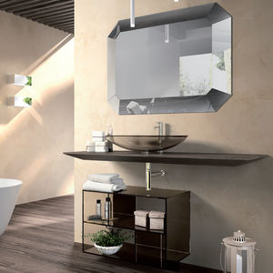 encimera de lavabo de roble