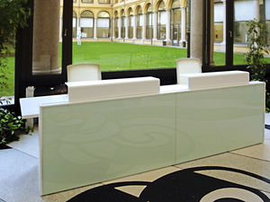 mostrador de recepción modular