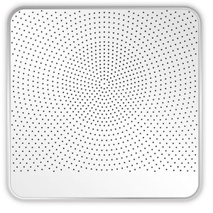 placa de ventilación de pared