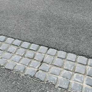 canal de drenaje pavé