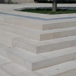 escalón de hormigón