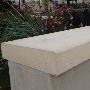remate de pared para valla de jardín