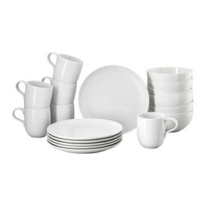 servicio de mesa de porcelana