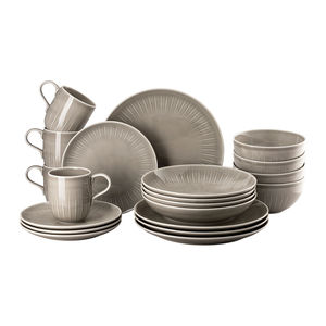 servicio de mesa de porcelana