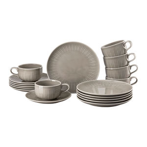 servicio de mesa de porcelana
