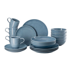 servicio de mesa de porcelana