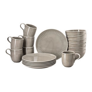 servicio de mesa de porcelana
