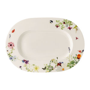 bandeja de servicio de porcelana
