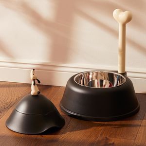 cuenco para perro de acero inoxidable