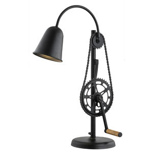 lámpara de mesa / clásica / de metal / de incandescencia
