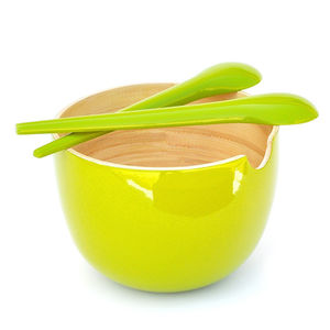 ensaladera de fibra de bambú