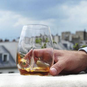 vaso de vino / de vidrio / para el sector servicios