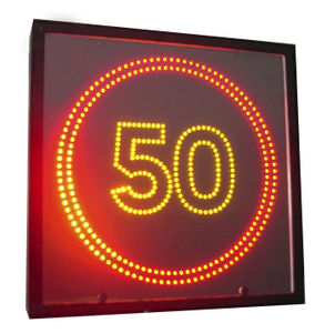 señal de tráfico LED