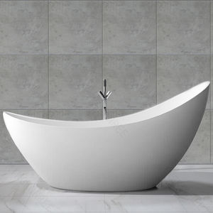 bañera ovalada