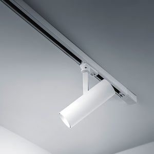 iluminación sobre riel LED / tubular / de aluminio pintado / para comercio