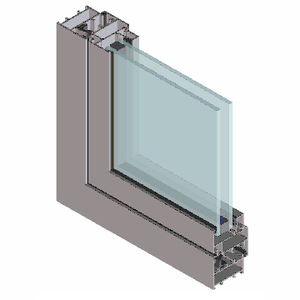 perfil de ventana de aluminio / de corte térmico