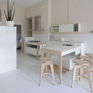 unidad de cocina en isla