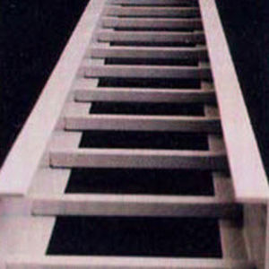 bandeja de escalera de fibra de vidrio