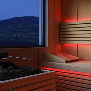 sauna para uso residencial / de madera / para exterior