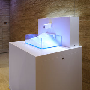 fuente de hielo para centro de spa