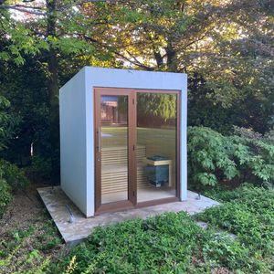sauna para uso residencial / de madera / para exterior