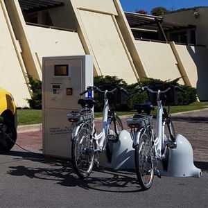 estación de recarga para coche eléctrico