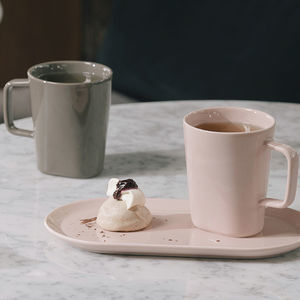 taza de porcelana