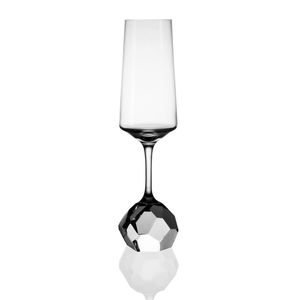 copa de cava de cristal