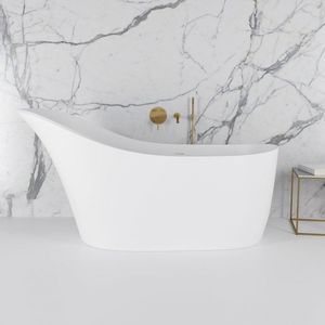 bañera ovalada
