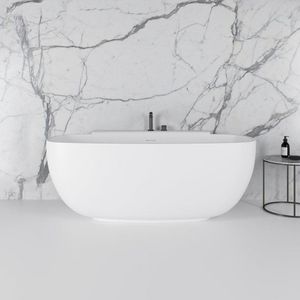 bañera ovalada
