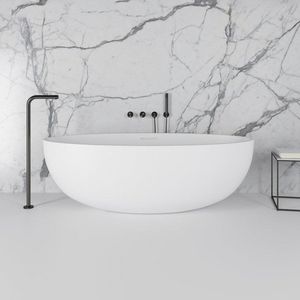 bañera ovalada