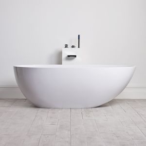 bañera ovalada