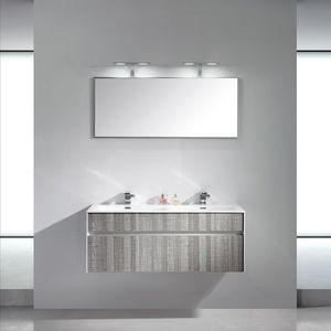 mueble de lavabo doble