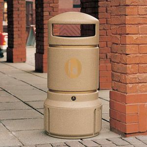 cubo de basura público
