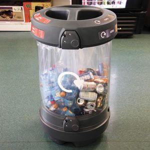cubo de basura público