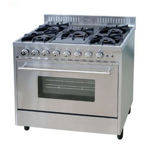 cocina con horno de gas