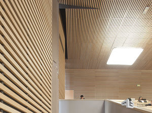 revestimiento mural madera